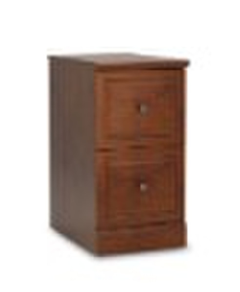 wooden filing cabinet