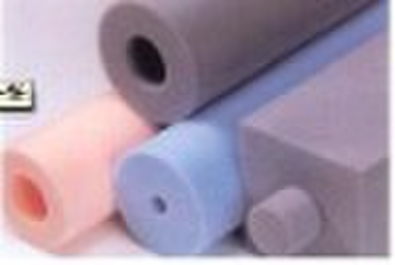 cylindrical foam product