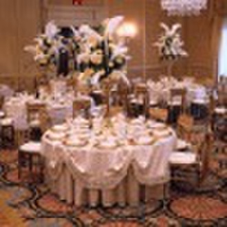 table cloth and chair back cover