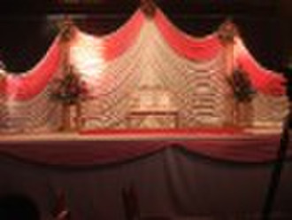 knitting satin drape