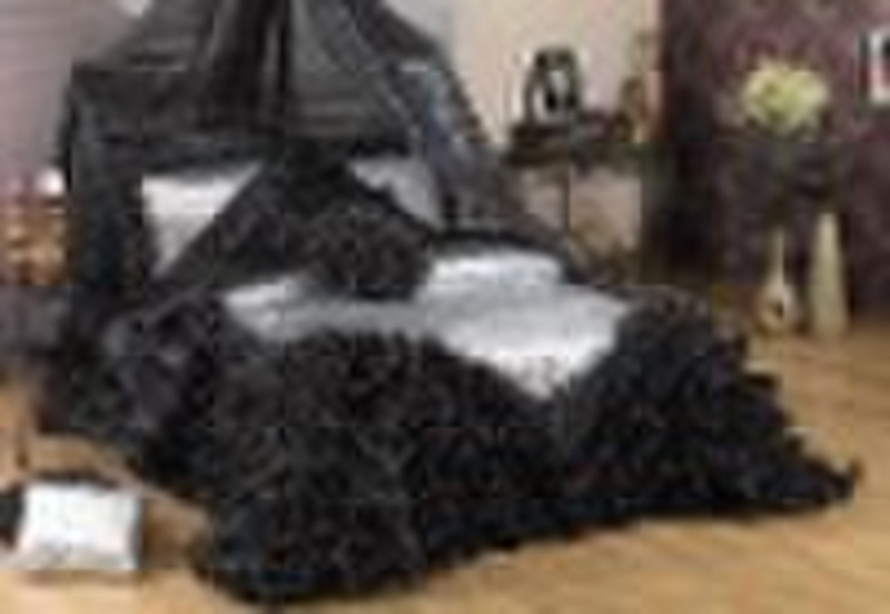 organza fabric luxury patchwork bedding