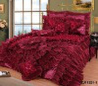 taffeta wedding quilt set