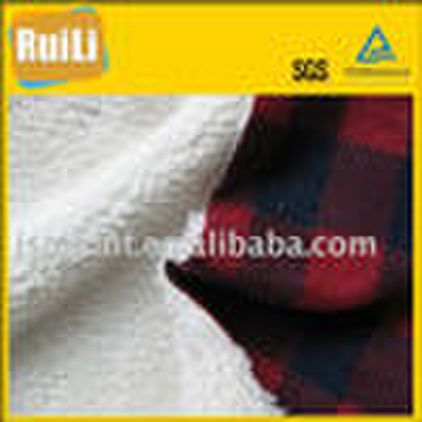 bonded fabric/lamb fur bonded with polar fleece/wi