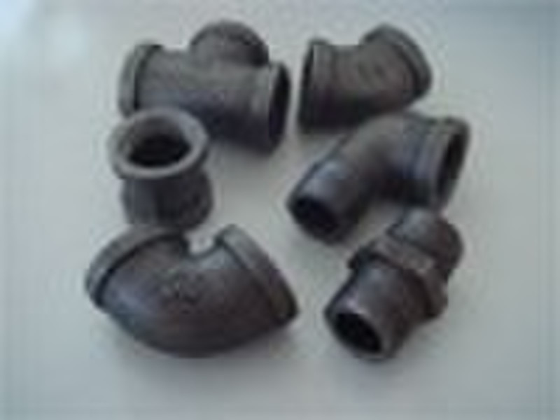 schwarz Temperguss Fittings