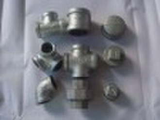 verzinktem Temperguss Fittings