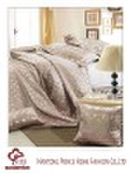 100% polyester jacquard bedding set/comforter set
