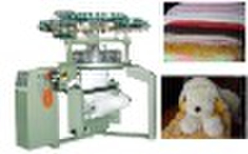 FG-88 LOOP-CUT KNITTING PLUSH MACHINE(8 FEEDERS)