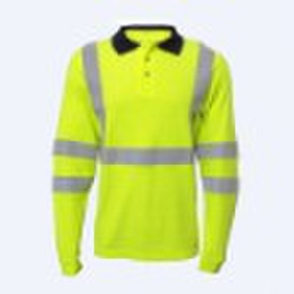High Visibility Safety Polo Shirt