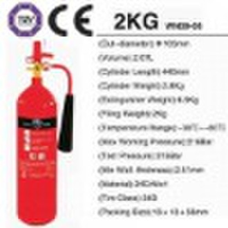 CE TUV approved car fire extinguisher