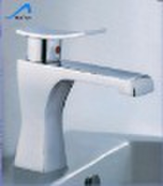 single lever brass basin mixer