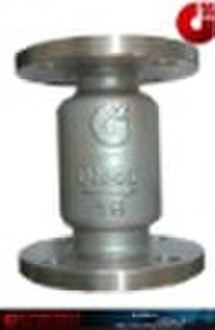 Vertical  check valve