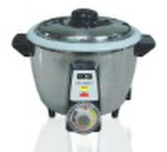 Timer Drum shape stainless steel rice cooker