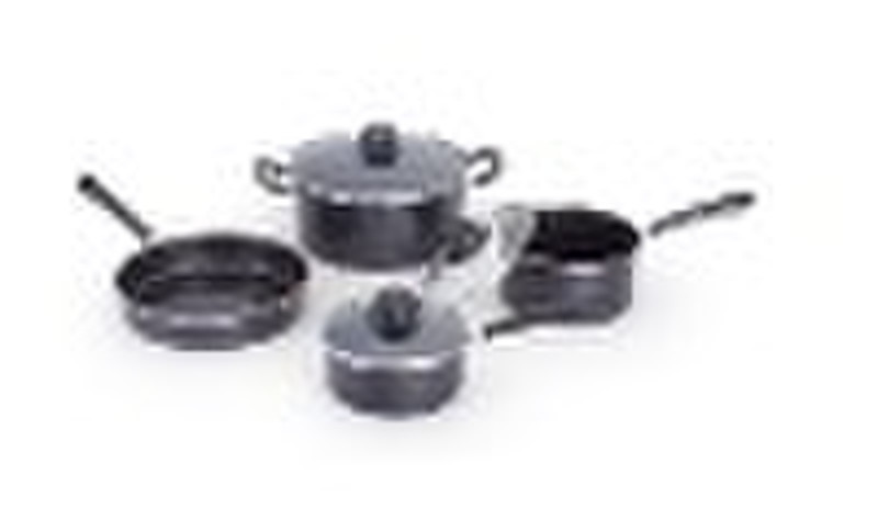 7pc Aluminum cookware set