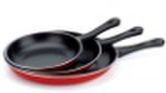 3pc carbon steel fry pan set