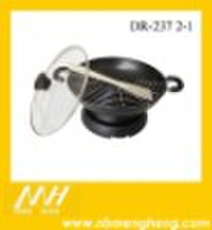 cookware and Electric Wok Set