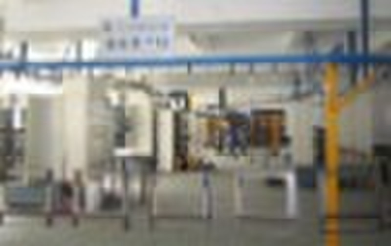 Enameling production line