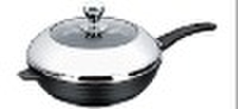 SKG diamond coating non-stick pan