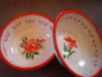 ridged edge wash basin