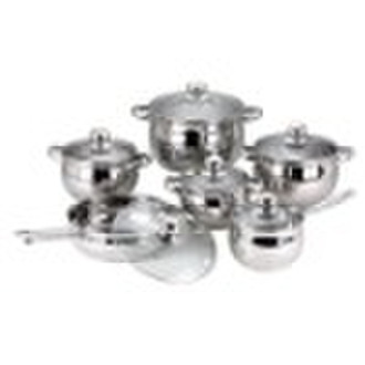 12pcs Stainless Steel Cookware