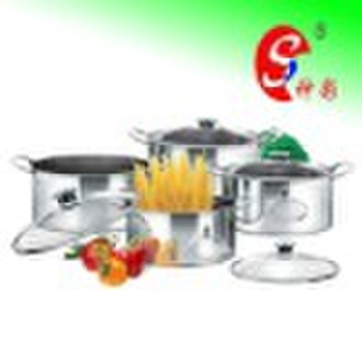 Stainless Steel Stock Pot Sets, Kitchenware, Casse