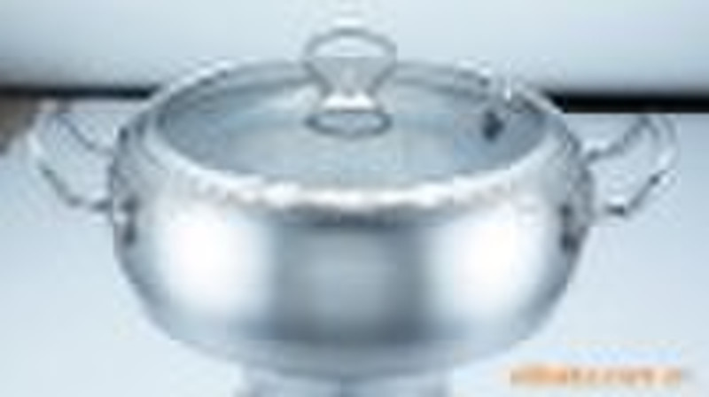 Stainless steel warming pot