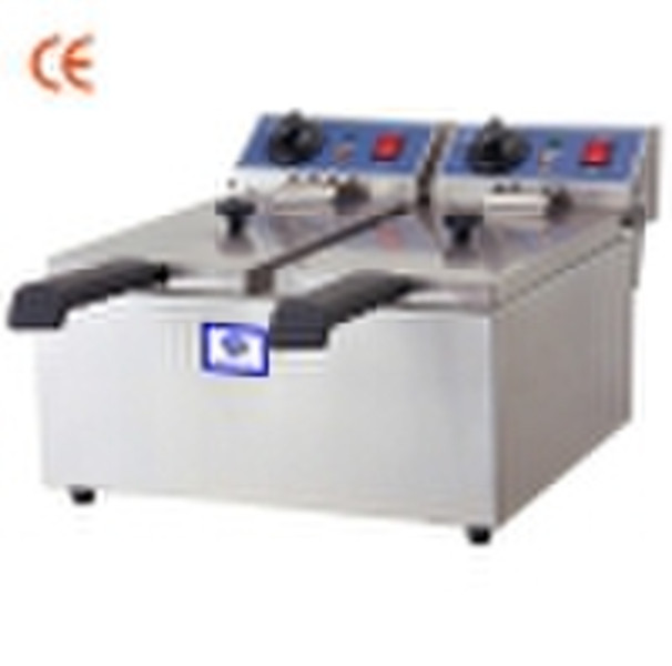 TT-WE1257 Double Tank Electric Fryer (CE Approval)