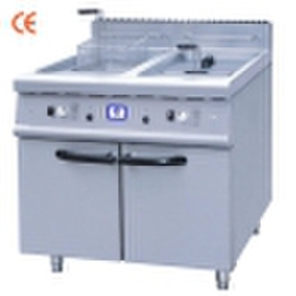TT-WE154A Two-tank and Two-basket Gas Fryer (CE Ap