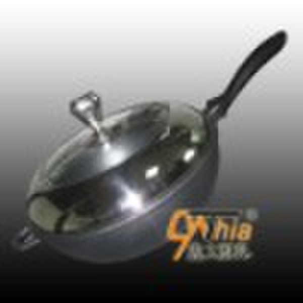 aluminium die casting deep frying pan