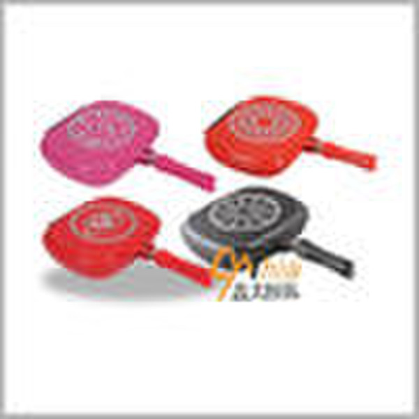 aluminium die casting non stick double pan