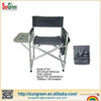 aluminum director chair with table and bag