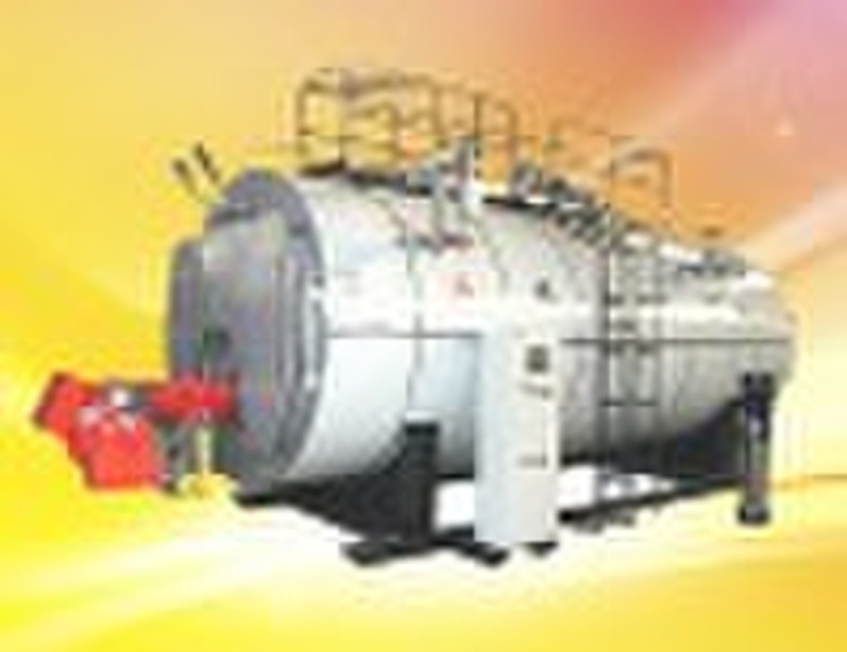 horizontal industrial oil fired steam boiler