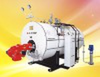 horizontal industrial oil fired steam boiler