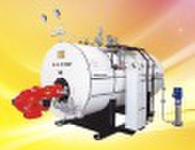 horizontal gas fired steam boiler