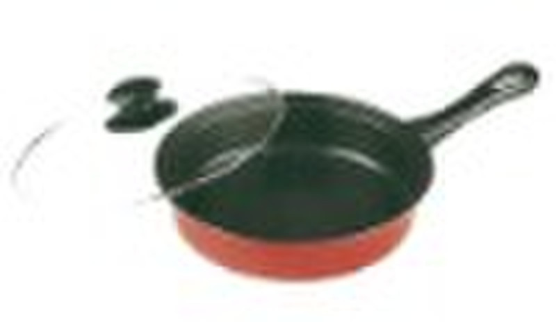 nonstick aluminum 7pcs nonstick cookware set