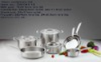 stainless steel cookware set