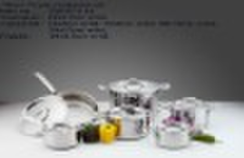 stainless steel cookware set