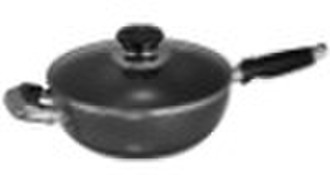 aluminium non-stick woks