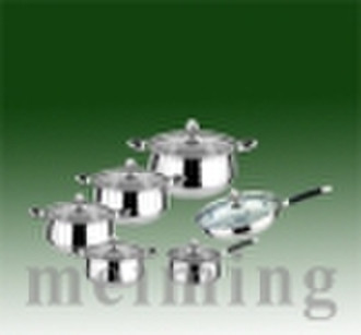 12pcs stainless steel cookware set