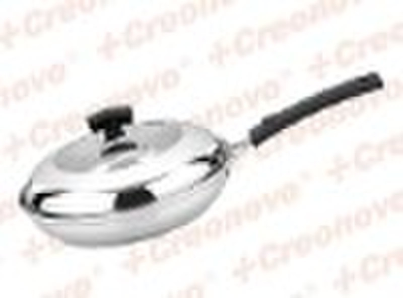 stainless steel frying pan