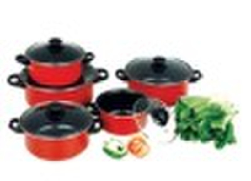 10Pcs non-stick cookware set