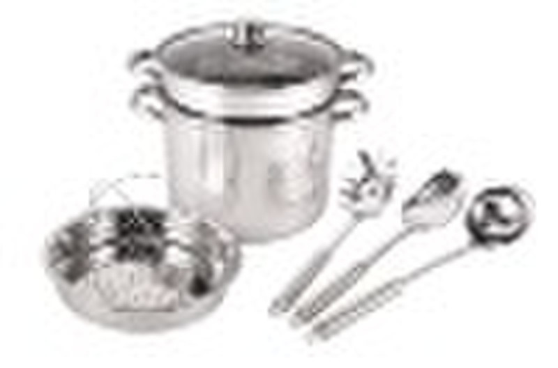 Stainless steel pasta pot