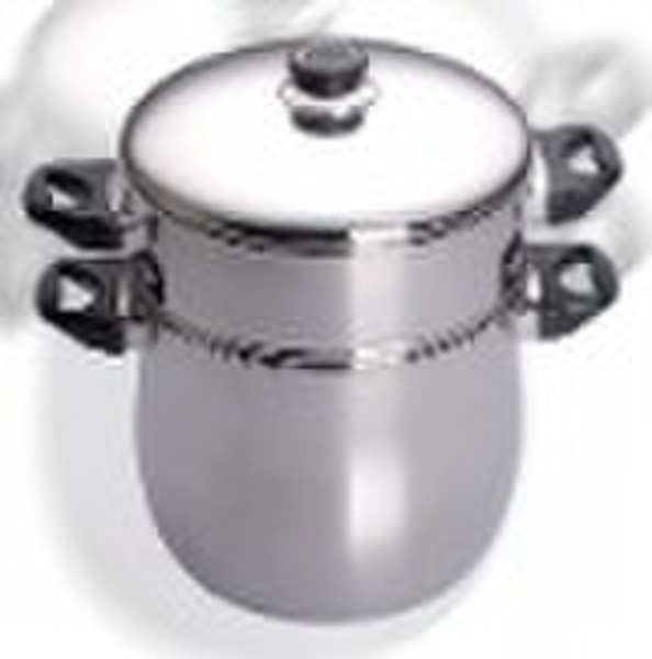 24cm couscous pot stainless steel 18/10