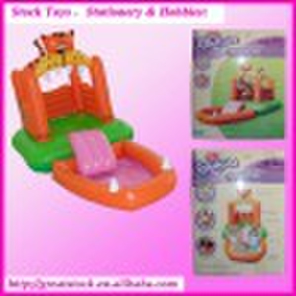 Inflatable Tiger bouncy castle