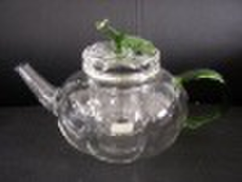 Borosilicate glass teapot