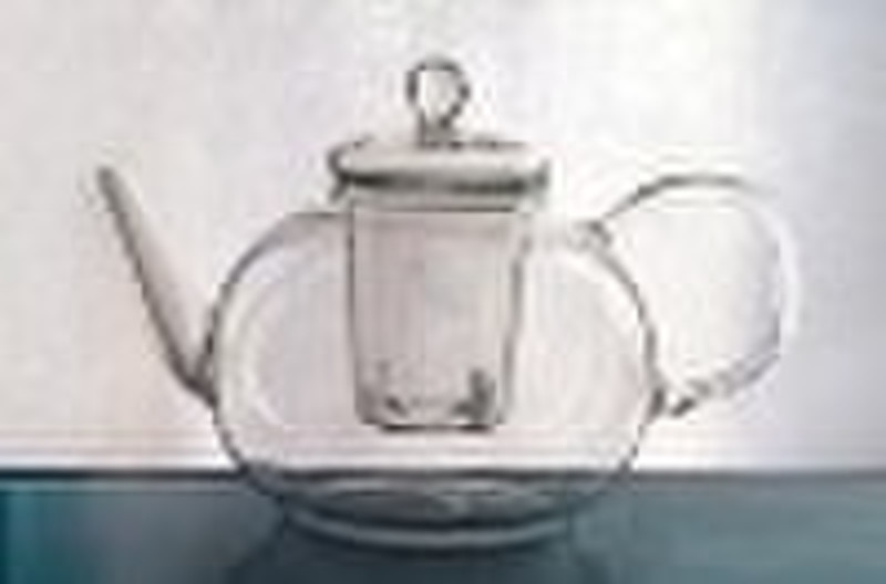 Borosilicate glass teapot