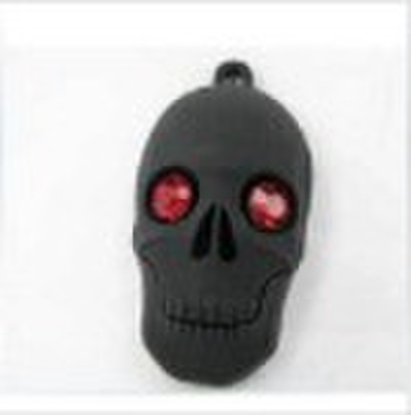 creative skull shape usb