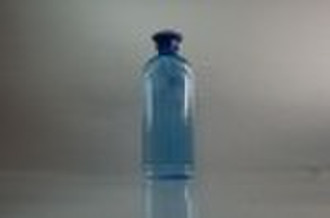 Transparent round flat bottle-500ML