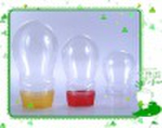 500ML 280ML 160MLclear shampoo bottle