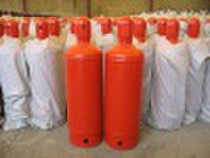 25L acetylene cylinders with valve and cap
