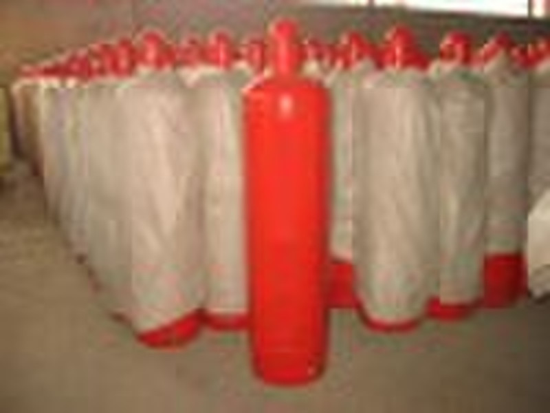 35L acetylene cylinders with valve and cap